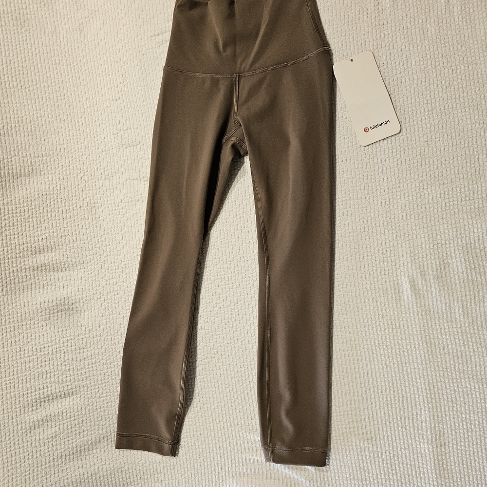 Lululemon Wunder Train High-Rise Crop 23" color Nomad size 0